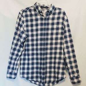 Men's St. John's Bay Plaid, Button Front Flannel